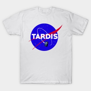 Tardis Nasa Space Parody T-Shirt